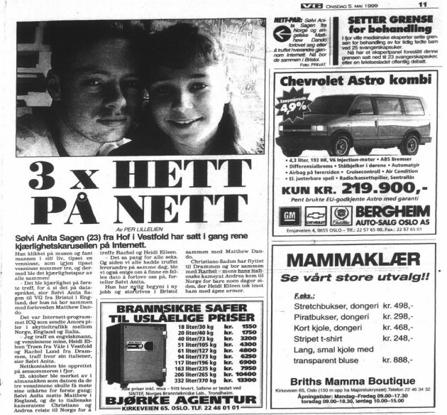 VG 5. mai, 1999.