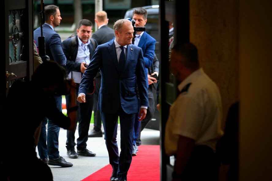 Donald Tusk. 📸: Jaap Arriens / Shutterstock / NTB