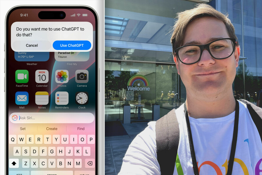 Petter Klingen Wright er iOS-sjef i TET Digital, det nye selskapet som blant annet utvikler Ruter-appen for kollektivtransport i Oslo-området. Nå har han sjekka ut hva Apple lanserte på årets WWDC – ikke den utgaven han her var på. 📸: Privat / Apple / kode24