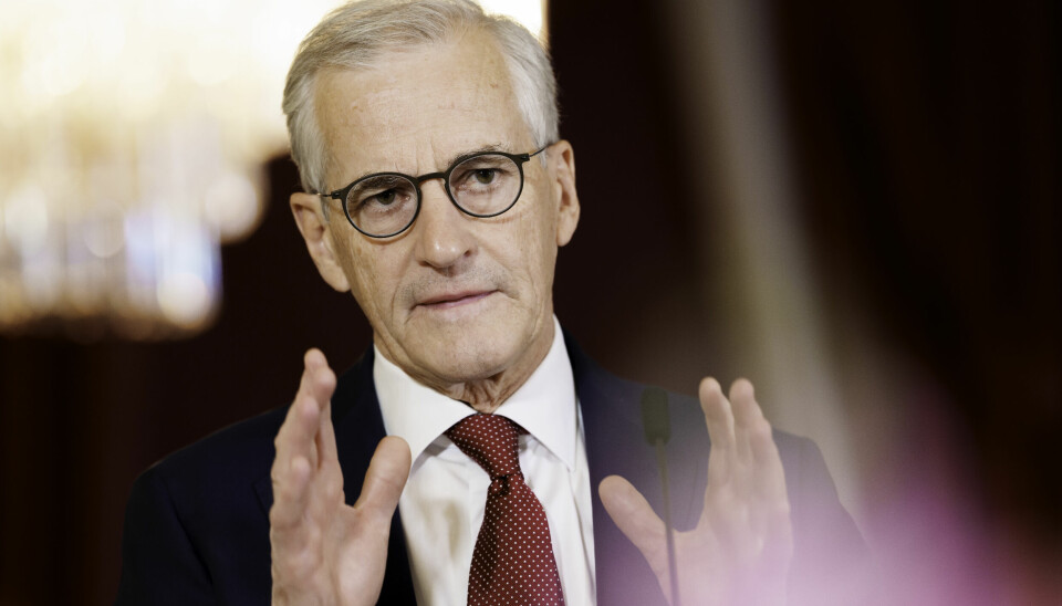– Vi trenger mer kraft, sier statsminister Jonas Gahr Støre. Han sier samtidig at det er urealistisk å skaffe så mye energi som de mest ekstreme anslagene for AI vil kreve. 📸: Cornelius Poppe / NTB