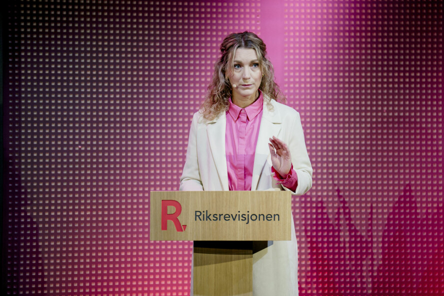 Norge ligger langt framme på digitalisering, men kan ikke ta denne posisjonen for gitt, sier digitaliserings- og forvaltningsminister Karianne Tung. 📸: Stian Lysberg Solum / NTB