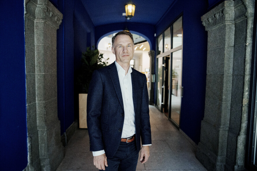 Christian Printzell Halvorsen i Schibsted Marketplaces er klar på at selskapet må kvitte seg med 250 ansatte, men det er lite annet de kan oppgi. 📸 :Stian Lysberg Solum / NTB
