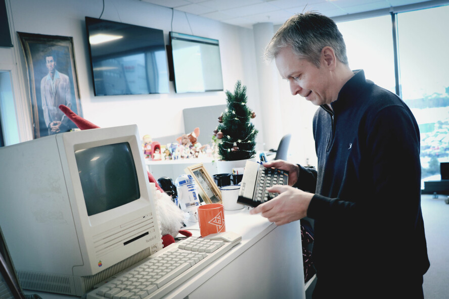 Kurt har vært med på mange opp- og nedturer i bransjen, og har ingen tro på at gullalderen for utviklere er over denne gangen heller. 📸: Ole Petter Baugerød Stokke