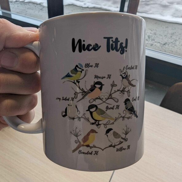 Amund Skullerud fikk dette kruset av en kollega. 📸: Privat