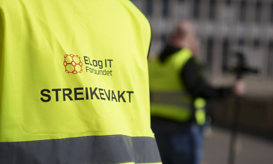 EL og IT forbundet gjør seg klare for streik. 📸: Lars Thomas Nordby / NTB