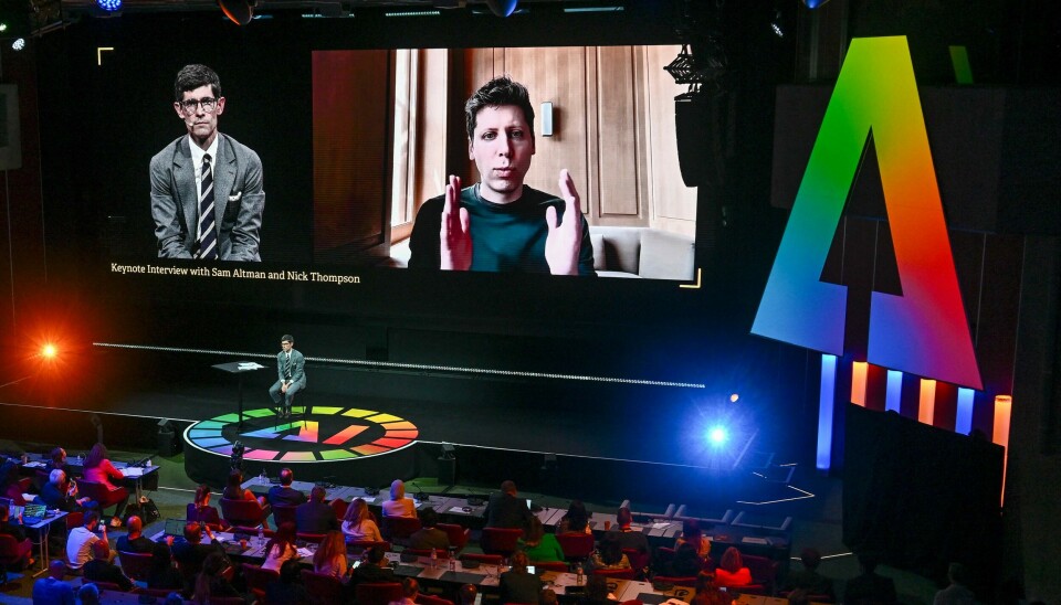 OpenAI og sjefen Sam Altmann skal ha valgt å holde tett om et datainnbrudd mot selskapet i 2023. 📸: Fabrice Coffrini / AFP / NTB