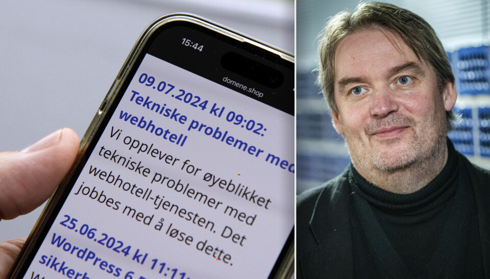 Denne ukas angrep mot Domeneshop inngikk i et større DDoS-angrep mot flere NATO-land, opplyser Roar Thon i NSM. 📸: Kurt Lekanger / kode24 og Ole Berg-Rusten / NTB