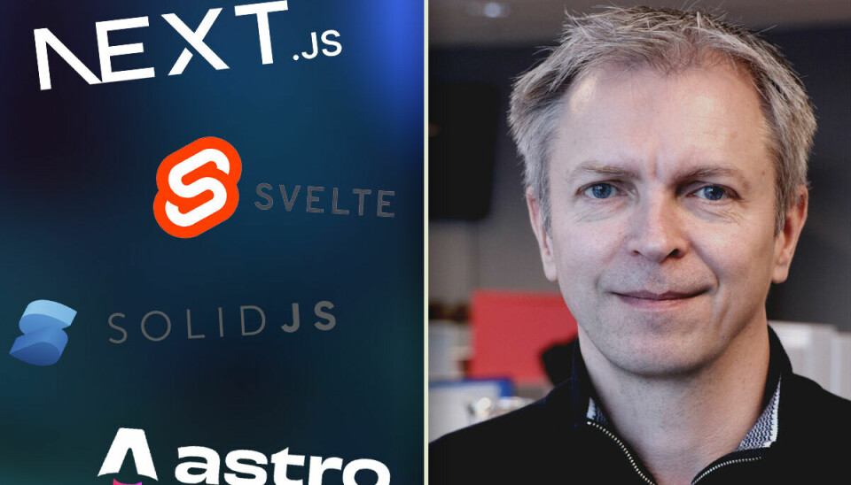Så lite tid, så mange rammeverk! Kurt i kode24 liker å kode, men noen ganger hadde det vært deilig å frigjøre seg litt fra rammeverkene, synes han. 📸: Ole Petter Baugerød Stokke