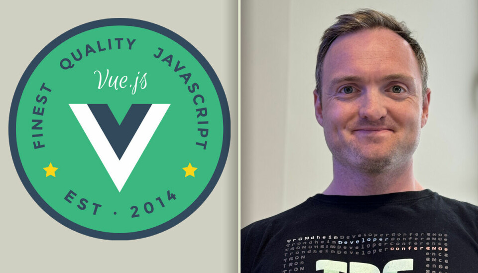 John K. Hermann synes flere utviklere bør gi Vue en sjanse. 📸: Evan You (Creative Commons Attribution 4.0 International License) / privat