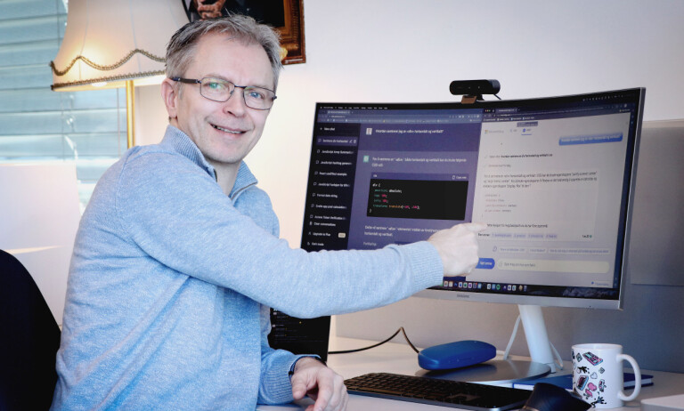Kurt Lekanger, journalist i kode24. 📸: Ole Petter Baugerød Stokke