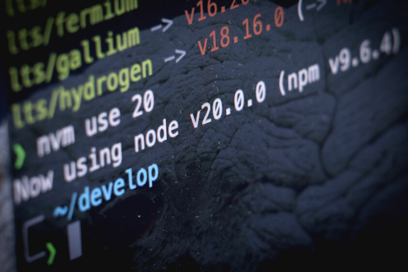 Node.js har fått littegranne TypeScript-støtte, og mer skal det forhåpentligvis bli. 📸: Ole Petter Baugerød Stokke