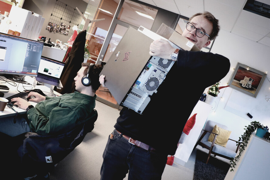 Her fra da jeg fikk meg ny PC på jobben, som jeg forøvrig heller ikke får installert Windows 11 på, fordi jobben min ikke støtter det. 📸: Jørgen Jacobsen