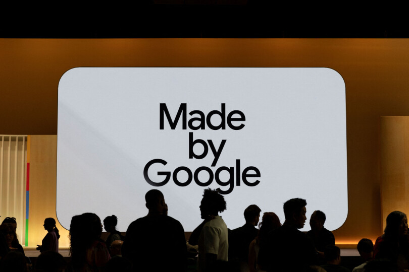 Fra Googles store lanseringsevent i California, 23. august 2024. 📸: NTB / Reuters
