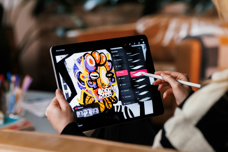 Procreate har blitt en av de mest populære illustrasjonsappene for iPad. 📸: Procreate