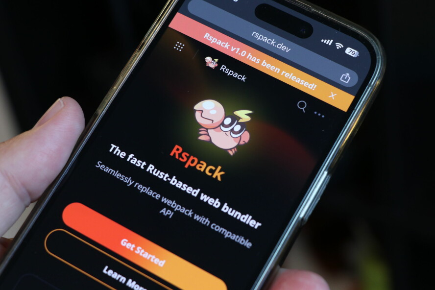 Rspack er ute i versjon 1.0 og skal være kompatibelt med webpack. 📸: Kurt Lekanger