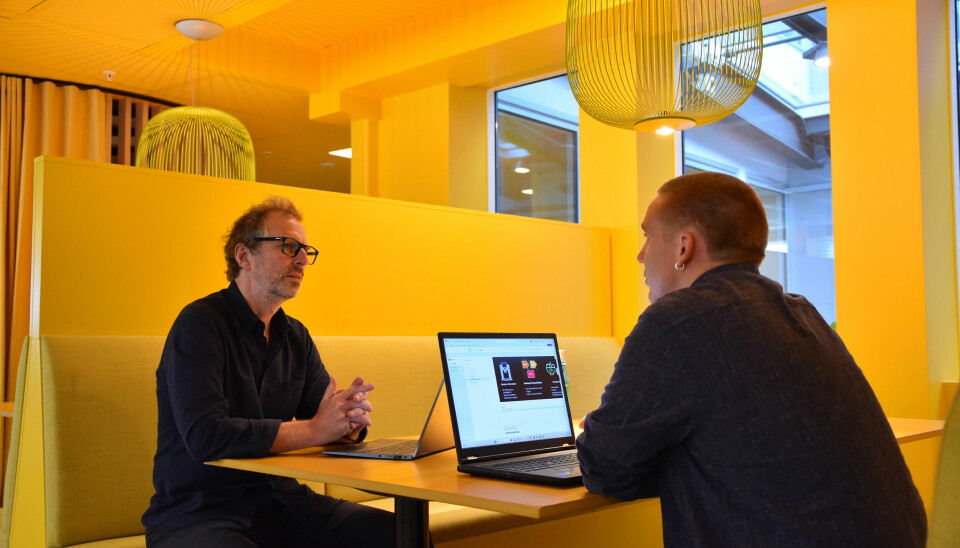 Stig B. Dørmænen og Paal Kobbeltvedt begynner begge i Computas. 📸: Computas