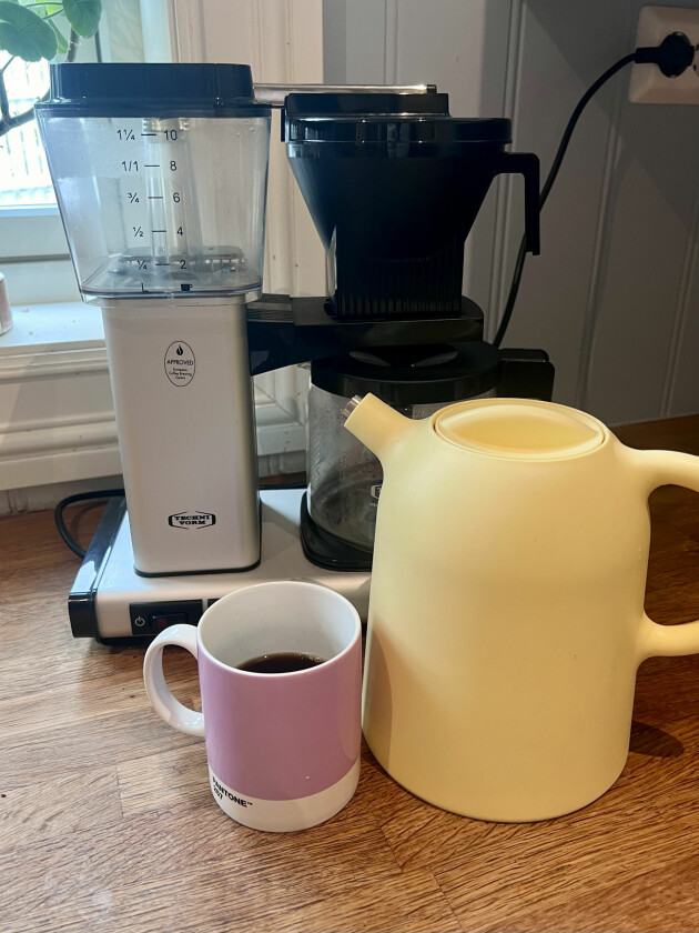 Kaffe og koding hører sammen! 📸: Privat