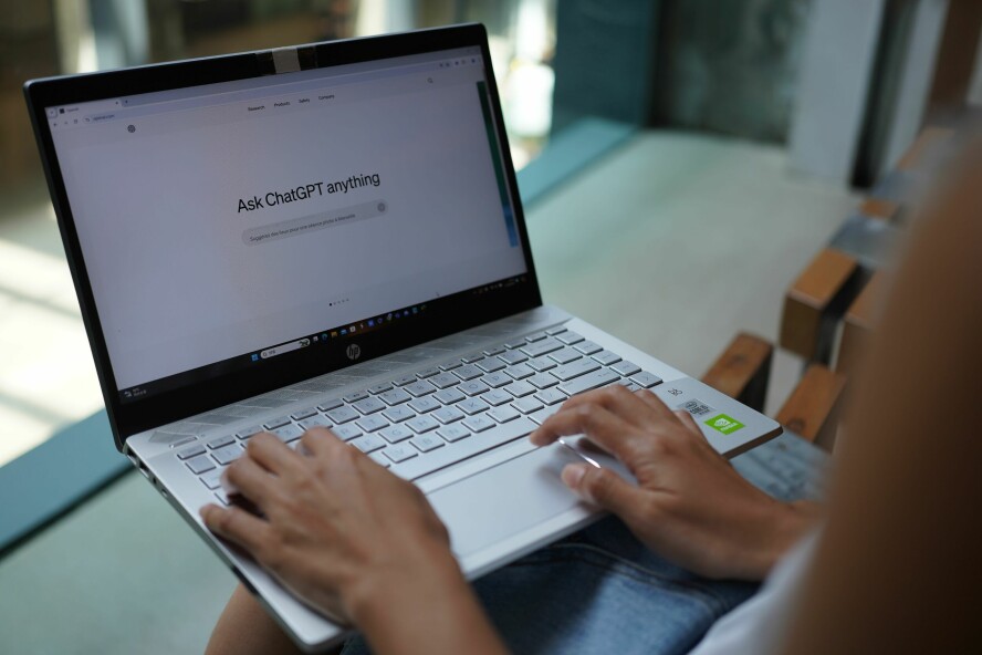 Spør ChatGPT om hva som helst, bare ikke om reasoning trace... 📸: Serene Lee / SOPA Images / Shutterstock / NTB