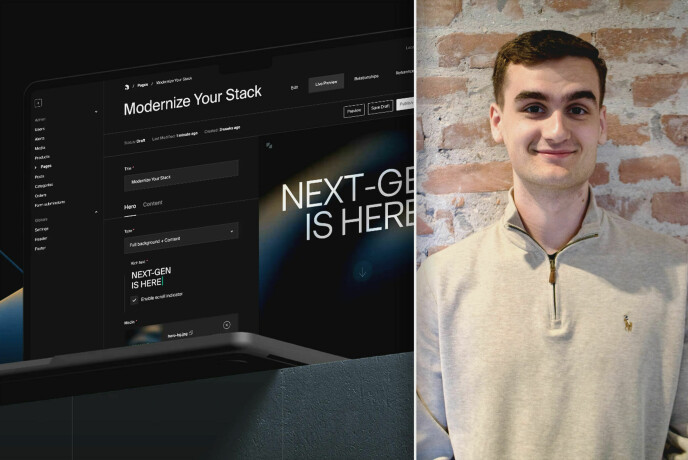 Payload CMS har i løpet av kort tid økt kraftig i popularitet. Andor Davoti synes ikke det er det minste rart. 📸: payloadcms.com / Privat