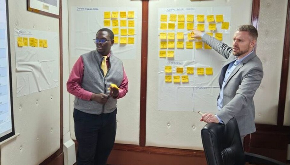 Livlige diskusjoner og stor entusiasme i Nairobi.