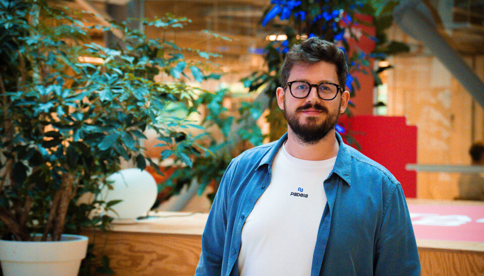 Simen A. W. Olsen er teknologidirektør (CTO) i Padeia. 📸: Padeia