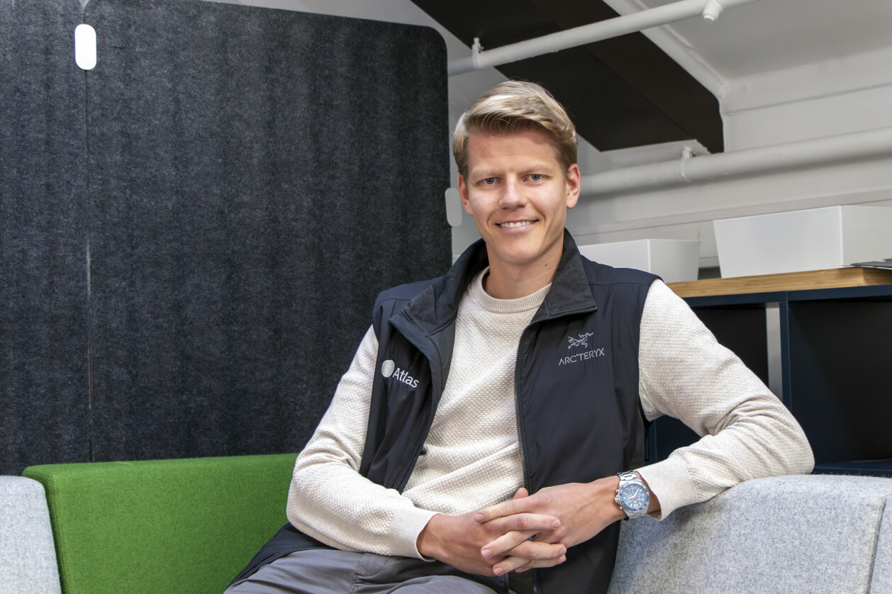 Vegard J. Løwe er med-gründer og COO i Atlas. 📸: Kurt Lekanger