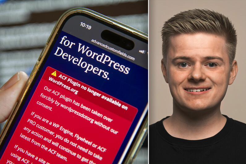 Ola Alsaker hos WordPress-spesialisten Appex sier WordPress.orgs forking av ACF ikke får noen direkte konsekvenser for dem, selv om ACF brukes av de fleste av selskapets kunder. 📸: Kurt Lekanger / Appex