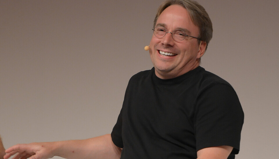 Linus Torvalds under LinuxCon Europa 2014 i Düsseldorf. 📸: Wikimedia Commons, Krd (CC BY-SA 4.0)