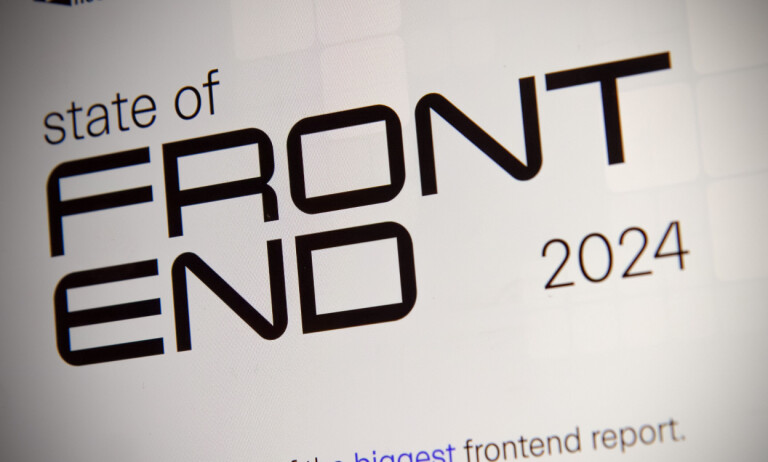 State of Frontend 2024 er ute – med noen overraskende funn. 📸: Kurt Lekanger