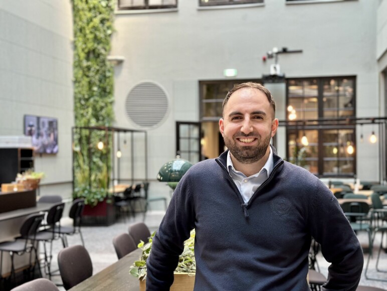 29-åringen Akhsarbek Gozoev er ny konsulent hos Epinova i Oslo.