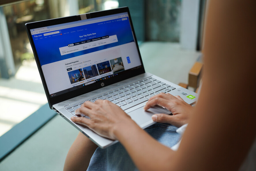 Trip.com har A/B-testa hjemmekontor. 📸: Shutterstock / NTB