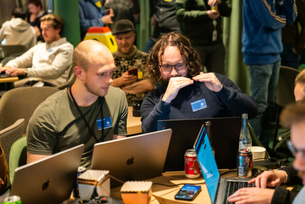 Samarbeid og skaperglede er viktig, her fra en fagkveld Computas arrangerte. 📸: Computas