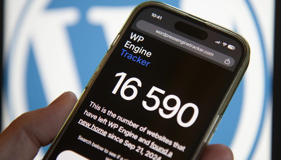 Barnslig påfunn, mener mange om Automattic-sjef og WordPress-skaper Matt Mullenwegs nye 'WP Engine Tracker'. 📸: Kurt Lekanger
