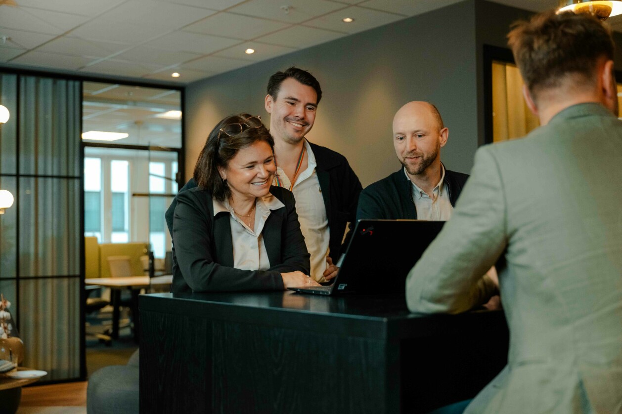 Capgemini prøver å samle de ansatte på kontoret, selv om det er stor grad av frihet til å jobbe fra der man selv ønsker. 📸: Capgemini