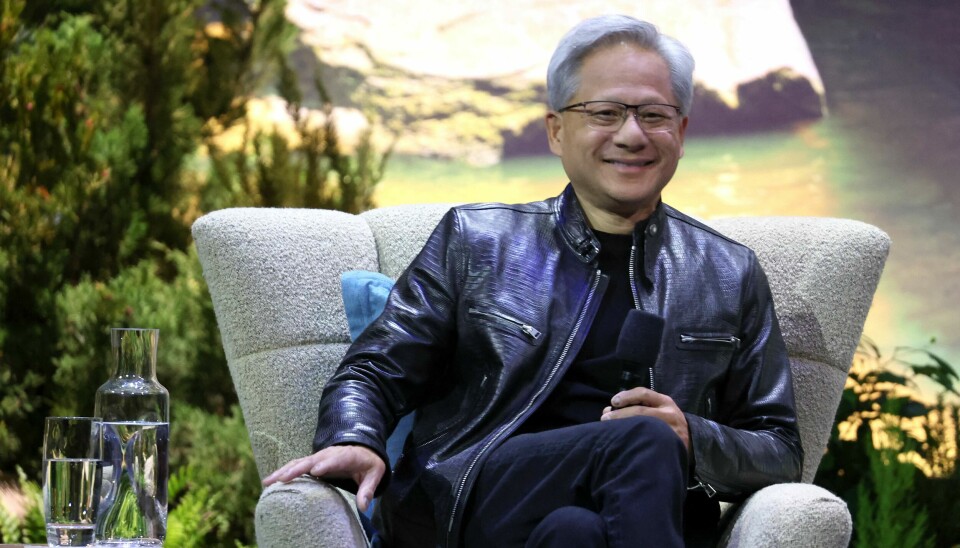 Jensen Huang har god grunn til å smile etter at Nvidia hadde rekordoverskudd sist kvartal.📸: Justin Sullivan / Getty / AFP / NTB
