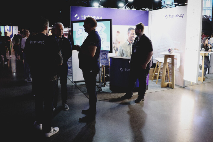 Tietoevry på årets Javazone-konferanse. Selskapet bekrefter nå nedbemanninger i Tietoevry Care. 📸: Ole Petter Baugerød Stokke