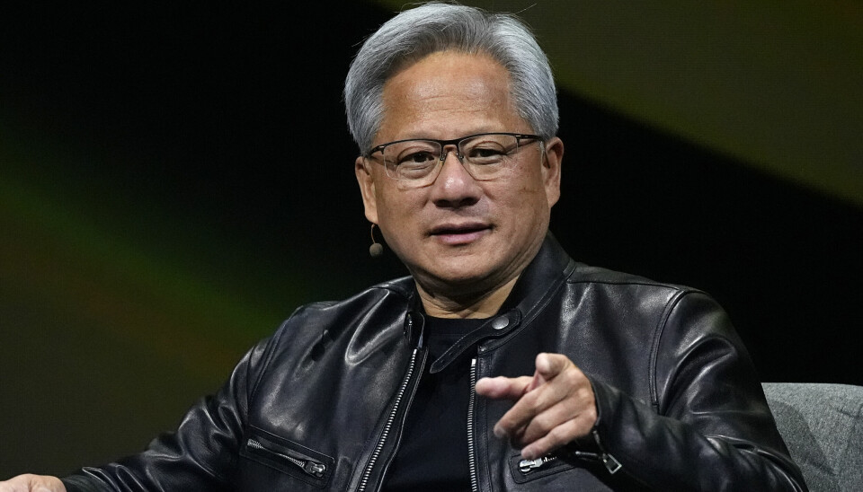 Det vil trolig ta en årrekke før verden klarer å skape et AI-verktøy som ikke hallusinerer, altså finner på ting, tror Nvidia-sjef Jensen Huang. 📸: David Zalubowski / AP / NTB