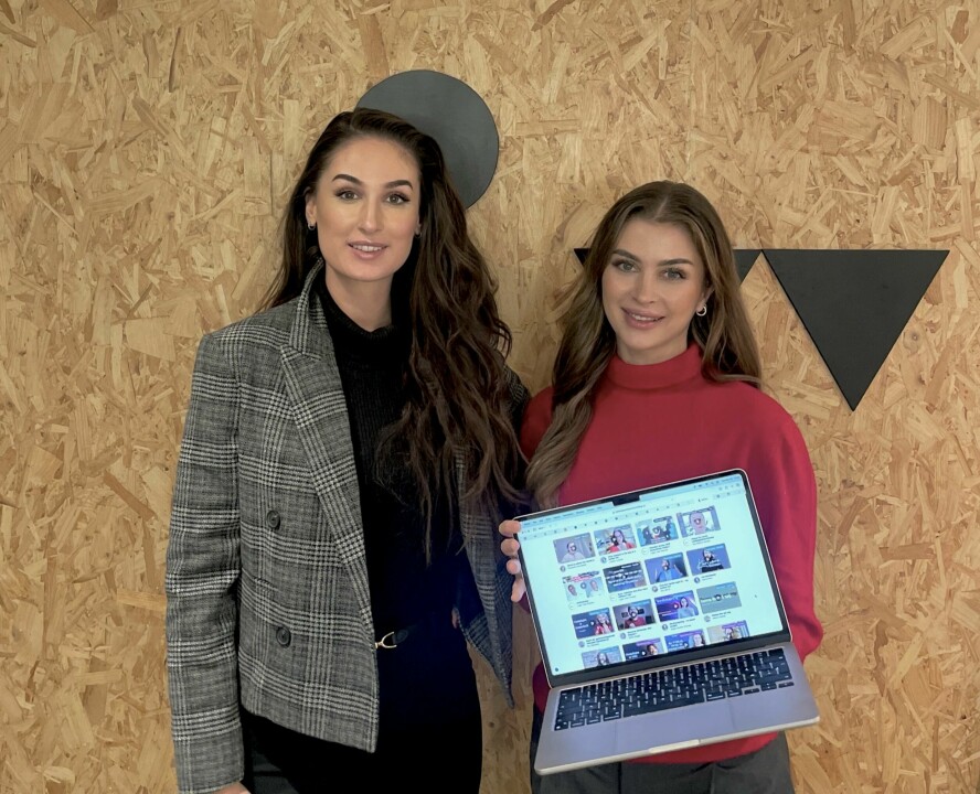 Daglig leder Hana Colakovic og teknisk leder Michelle Sæther. 📸: Link Utvikling