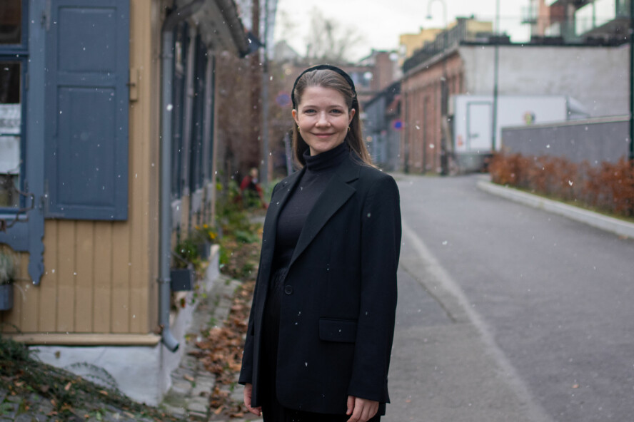 Stine Sandberg er nyeste tilskudd hos Nettbureau.📸: Anna Nguyen