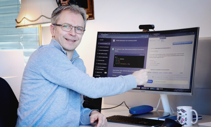 Vil du ha best mulig AI? Isåfall bør man tillate at generative AI-modeller trenes på mest mulig innhold, også opphavsrettslig beskyttet materiale og mer innhold fra små språk som norsk, mener Kurt Lekanger. 📸: Ole Petter Baugerød Stokke