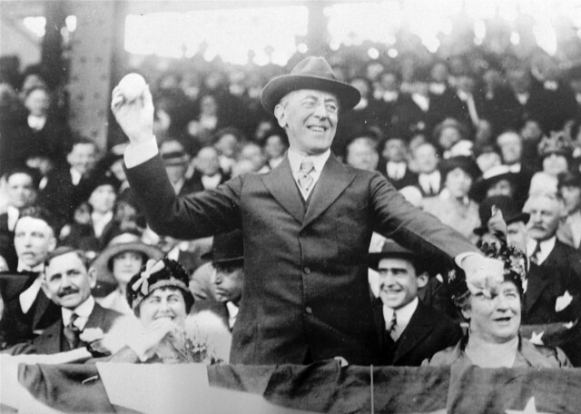 Tidligere president Woodrow Wilson skal ha benådet svogeren Hunter deButts, ifølge ChatGPT. Det var bare to problemer: 1. En journalist gjenga svaret. 2. Wilson hadde ingen svoger med det navnet. 📸: AP / NTB