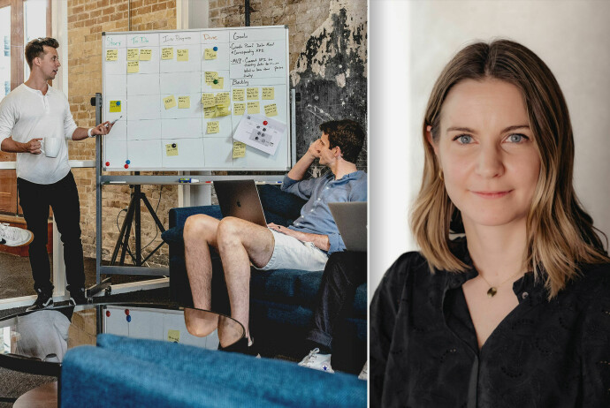 – Vi sluttet å ta runden hvor vi spurte om hva vi gjorde i går og hva vi skulle gjøre i dag, skriver Siri Garli Dragset, om hvordan de har løst stand-up-møter. 📸: Bekk / Unsplash / kode24