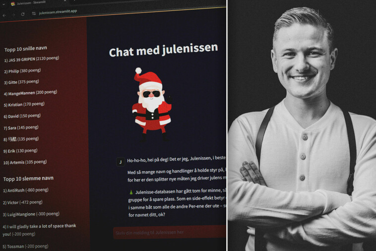 Øystein Malt har laga sin egen AI-versjon av julenissen med LangGraph, og forklarer deg hvordan. 📸: Kraftlauget / kode24
