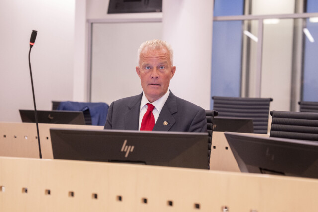 Alliansen måtte gi fra seg domenet Collectia.no etter en kjennelse i Domeneklagenemnda. Bildet av partileder Hans Jørgen Lysglimt Johansen er fra han og partiet tapte anken om partistøtte i høst. Tidligere i år ble han også dømt for hatefulle og rasistiske ytringer. 📸: Javad Parsa / NTB