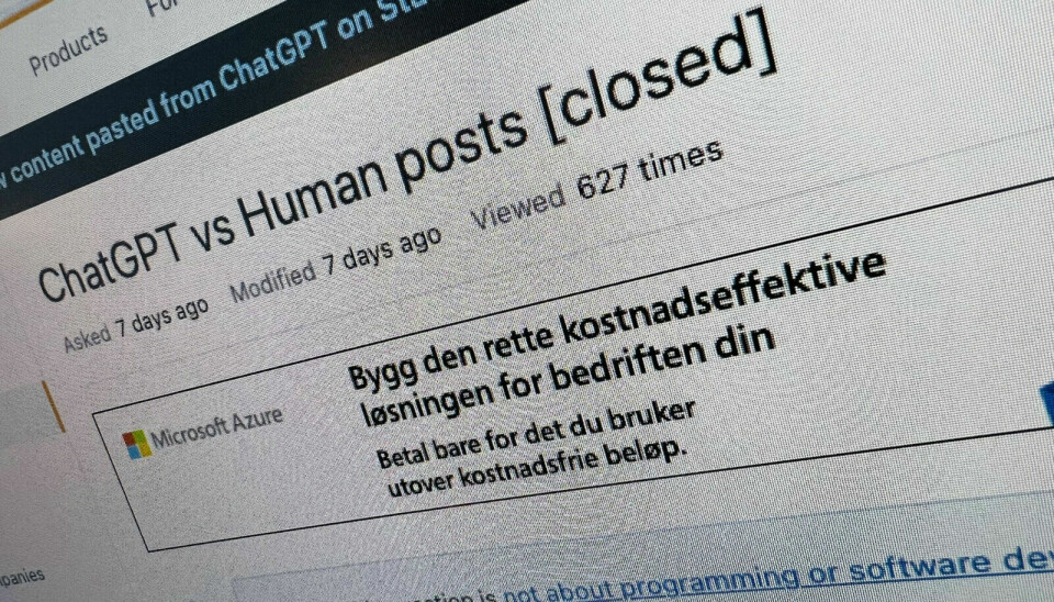 StackOverflow ville først forby AI, så ønsket de AI velkommen. Nå kan nettstedet ha under ett år igjen å leve, mener en av de mest aktive bidragsyterne. 📸: Jørgen Jacobsen