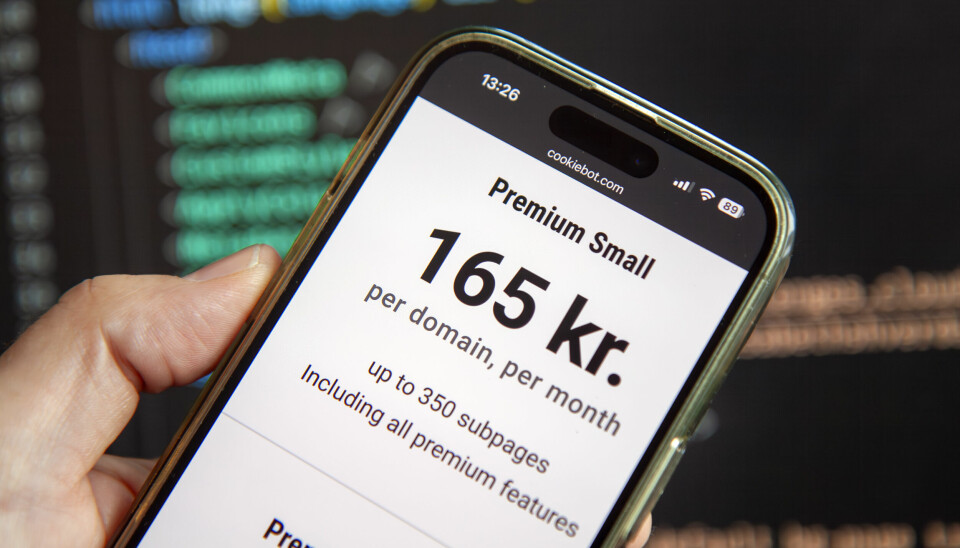 165 kroner i måneden er kanskje ikke så mye for et stort konsern, men for småbedrifter og for selskaper som lever av å lage nettsider for småbedrifter er det en unødvendig kostnad, mener Kurt Lekanger i kode24. 📸: Kurt Lekanger