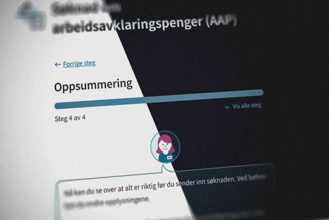 NAV forteller om hvordan de jobba med darkmode. 📸: aksel.nav.no