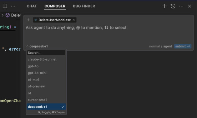 Om deepseek-r1 er bedre enn claude-3.5-sonnet vil tiden vise, men nå har du i hvert fall mulighet til å prøve det ut i Cursor.