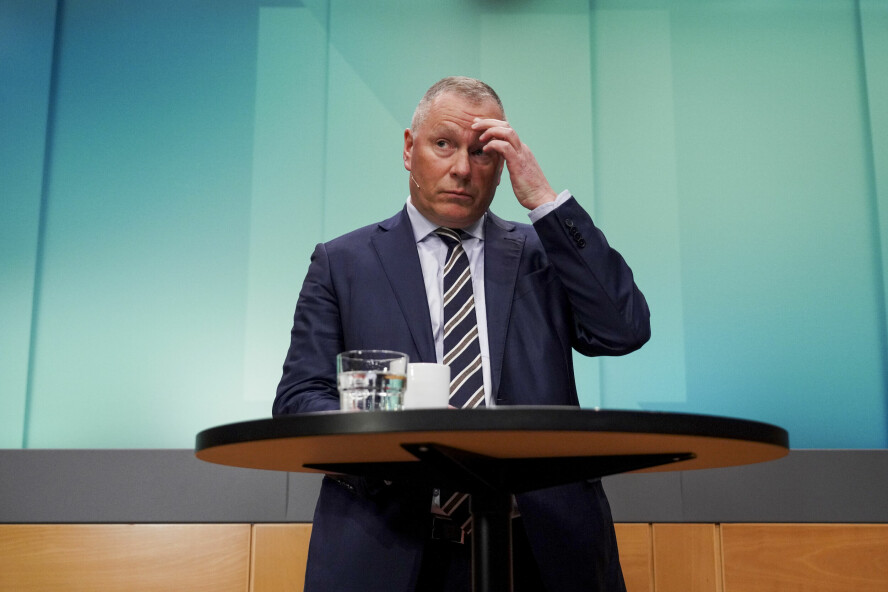 Oljefondssjef Nicolai Tangen fikk gode resultater med investeringene i AI i 2024. Samtidig vil det får store konsekvenser for dine og mine sparepenger dersom det viser seg at AI er en boble, og den sprekker. 📸: Heiko Junge / NTB