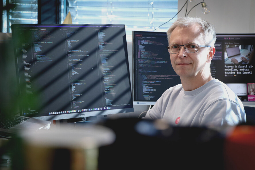 – Det er som vi har gått fra Windows og macOS tilbake til DOS igjen, skriver Kurt Lekanger. 📸: Ole Petter Baugerød Stokke